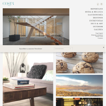 Web Revista Costa